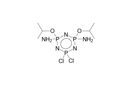 2,2-DICHLORO-4,6-DIISOPROPOXY-4,6-DIAMINOCYCLOTRIPHOSPHAZENE