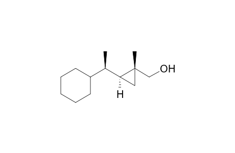 [(1R*,2S*)2-((R*)-1-cyclohexylethyl)-1-methylcyclopropyl)]methanol