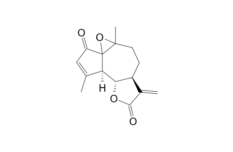 1,10-epoxy-2-oxoguaia-3,11(13)-dien-6,12-olide