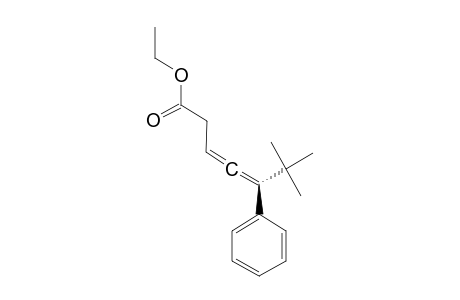 ETHYL-6,6-DIMETHYL-5-PHENYL-3,4-HEPTADIENOATE