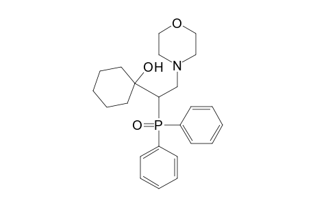 Cyclohexanol, 1-[1-(diphenylphosphinyl)-2-(4-morpholinyl)ethyl]-, (.+-.)-