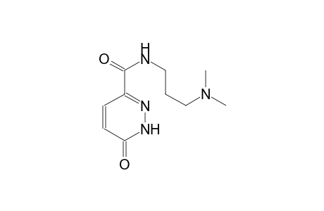 N-[3-(dimethylamino)propyl]-6-oxo-1,6-dihydro-3-pyridazinecarboxamide