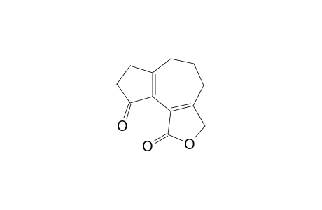 3,4,5,6,7,8-hexahydroazuleno[7,8-c]furan-1,9-dione