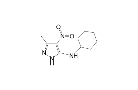 Pyrazole, 5-cyclohexylamino-3-methyl-4-nitro-