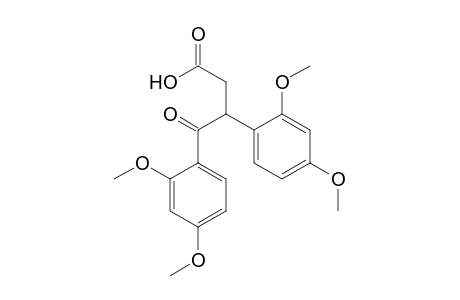 Benzenebutanoic acid, .beta.-(2,4-dimethoxyphenyl)-2,4-dimethoxy-.gamma.-oxo-
