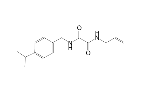 ethanediamide, N~1~-[[4-(1-methylethyl)phenyl]methyl]-N~2~-(2-propenyl)-