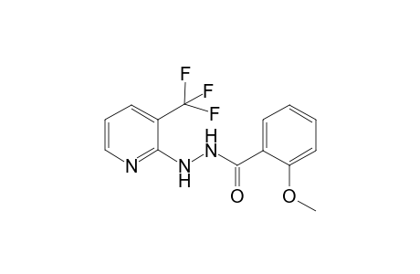 2-Methoxy-N'-[3-(trifluoromethyl)pyridin-2-yl]benzohydrazide