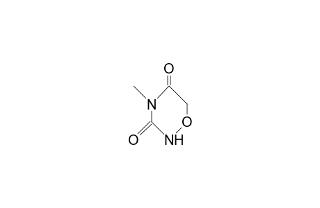 4-Methyl-6H-1,2,4-oxadiazine-3,5-dione