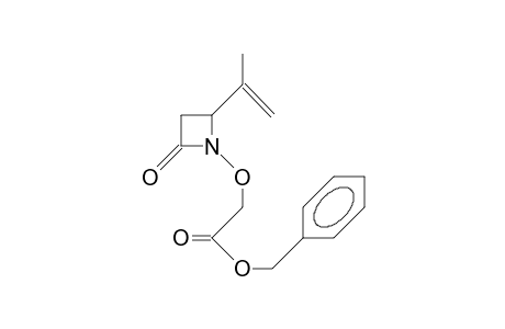(2-Isopropenyl-4-oxo-azetidin-1-yl)-oxy-acetic acid, benzyl ester