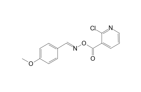 4-Methoxybenzaldehyde o-[(2-chloro-3-pyridinyl)carbonyl]oxime