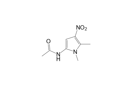 N-(1,5-dimethyl-4-nitropyrrol-2-yl)acetamide