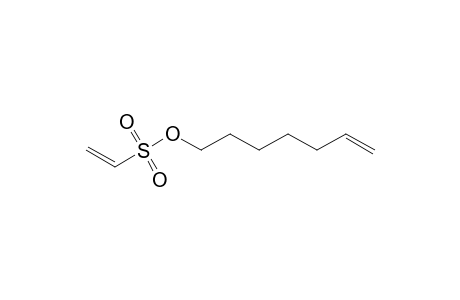 Hept-6-enyl Ethenesulfonate