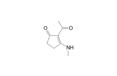 2-Acetyl-3-(methylamino)-2-cyclopenten-1-one