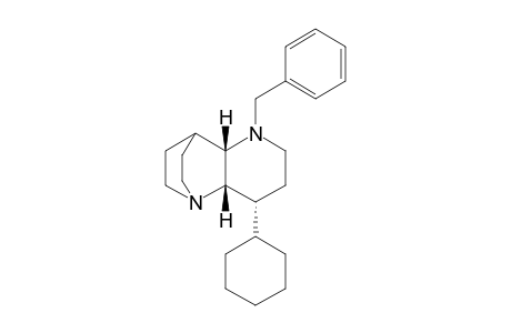 (4aS,8R,8aS)-5-Benzyl-8-cyclohexylperhydro-1,4-ethano-1,5-naphthyridine