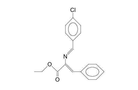 1-(4-Chloro-phenyl)-3-ethoxycarbonyl-4-phenyl-2-aza-buta-1,3-diene