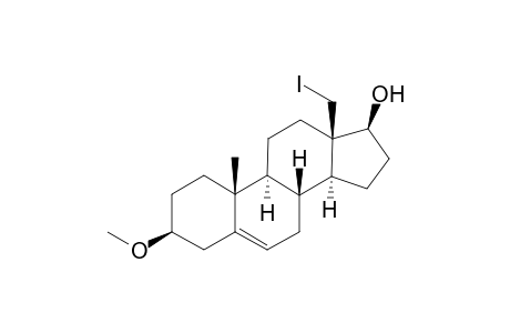 18-Iodo-3-.beta.-methoxyandrodst-5-ene-17.beta.-ol