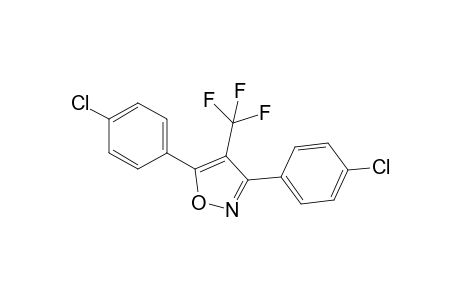 3,5-Bis(4-chlorophenyl)-4-(trifluoromethyl)isoxazole