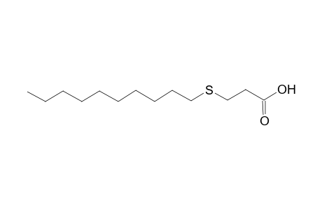 propanoic acid, 3-(decylthio)-