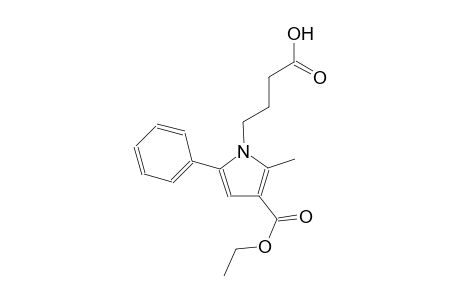1H-pyrrole-1-butanoic acid, 3-(ethoxycarbonyl)-2-methyl-5-phenyl-