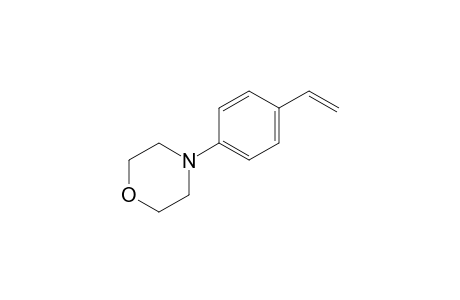 4-(4-ethenylphenyl)morpholine