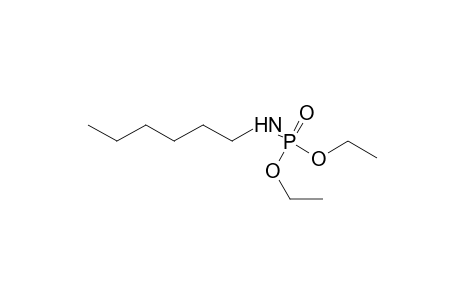 hexylphosphoramidic acid, diethyl ester