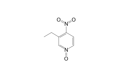 3-ethyl-4-nitro-1-oxidopyridin-1-ium