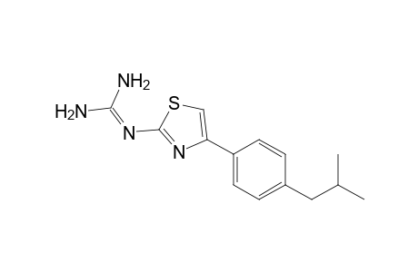 2-[4-(4-isobutylphenyl)thiazol-2-yl]guanidine