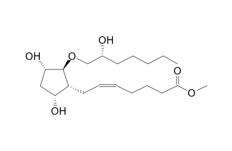 13,14-Dihydro-13-oxaprostaglandin-F(2.alpha.) - Methyl Ester