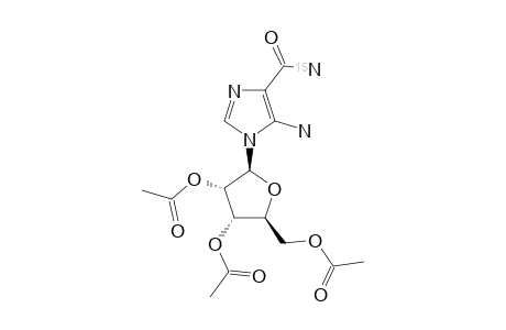 5-AMINO-1-(2,3,5-TRI-O-ACETYL-beta-D-RIBOFURANOSYL)-IMIDAZOLE-4-[15N]-CARBOXAMIDE