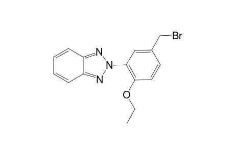 2H-1,2,3-Benzotriazole, 2-[5-(bromomethyl)-2-ethoxyphenyl]-