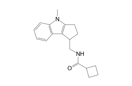 N-Cyclobutanoyl-1-(aminomethyl)-4-methyl-1,2,3,4-tetrahydrocyclopent[b]indole