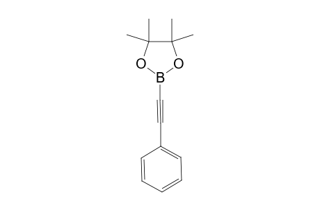 4,4,5,5-tetramethyl-2-(2-phenylethynyl)-1,3,2-dioxaborolane
