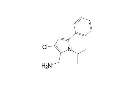 2-(Aminomethyl)-3-chloro-1-isopropyl-5-phenylpyrrole