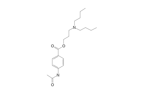 Butacaine, N-acetyl-