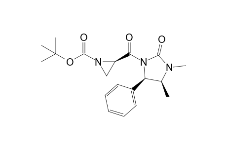 (2R)-2-[(4S,5R)-2-keto-3,4-dimethyl-5-phenyl-imidazolidine-1-carbonyl]ethylenimine-1-carboxylic acid tert-butyl ester