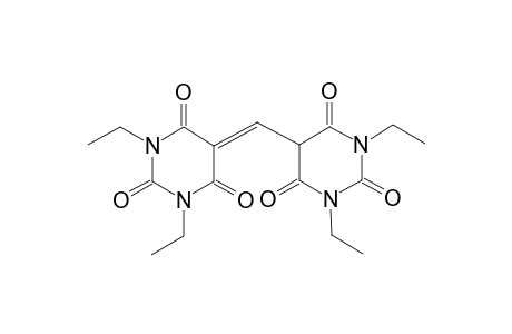 Pyrimidine-2,4,6(1H,3H,5H)-trione, 1,3-diethyl-5-[(1,3-diethyl-2,4,6-trioxoperhydro-5-pyrimidinyl)methylene]-