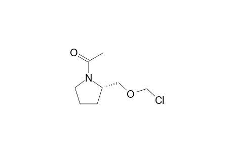 N-acetyl-(S)-(-)-2-pyrrolidinemethyl chloromethyl ether