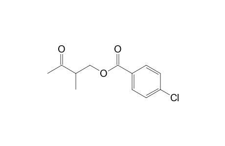 4-[p-Chlorobenzoyl)oxy]-3-methyl-2-butanone