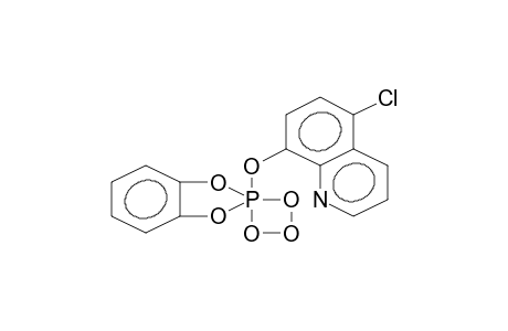 4,4-PHENYLENEDIOXY-4-(5-CHLORO-8-QUINOLINYLOXY)TRIOXAPHOSPHETANE