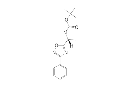 5-[(1'S)-TERT.-BUTYLOXYCARBONYLAMINOETH-1'-YL]-3-PHENYL-1,2,4-OXADIAZOLE