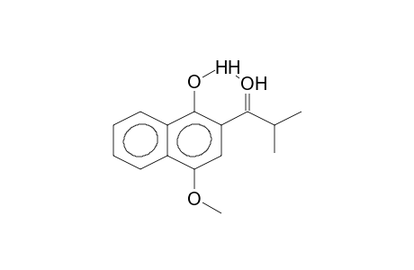 1-HYDROXY-2-ISOBUTANOYL-4-METHOXYNAPHTHALENE