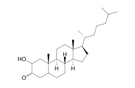 2-Hydroxycholestan-3-one