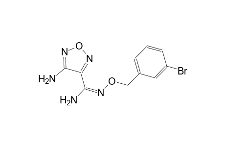 4-amino-N'-[(3-bromobenzyl)oxy]-1,2,5-oxadiazole-3-carboximidamide