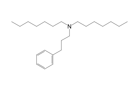 3-Phenylpropylamine, N,N-diheptyl-