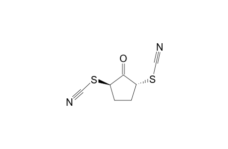 trans-2,5-Dithiocyanatocyclopentanone