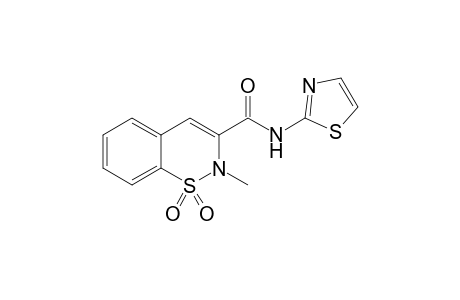 N(2)-(2'-Thiazolyl)-2-methyl-1,2-benzothiazine-3-carboxamide-1,1-Dioxide