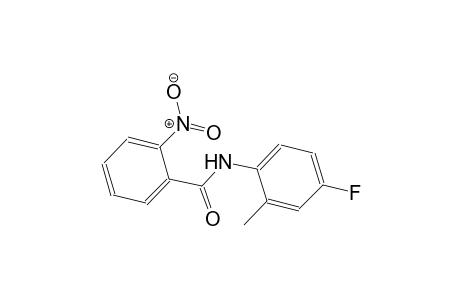 N-(4-fluoro-2-methylphenyl)-2-nitrobenzamide