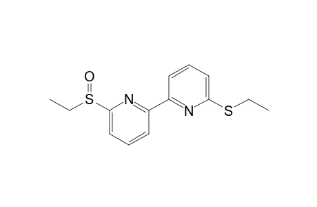 6-Ethylsulfinyl-6'-ethylthio-2,2'-bipyridine