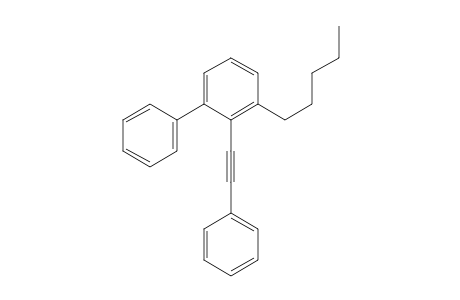 3-Pentyl-2-(phenylethynyl)-1,1'-biphenyl