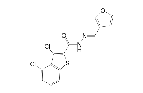 3,4-dichloro-N'-[(E)-3-furylmethylidene]-1-benzothiophene-2-carbohydrazide